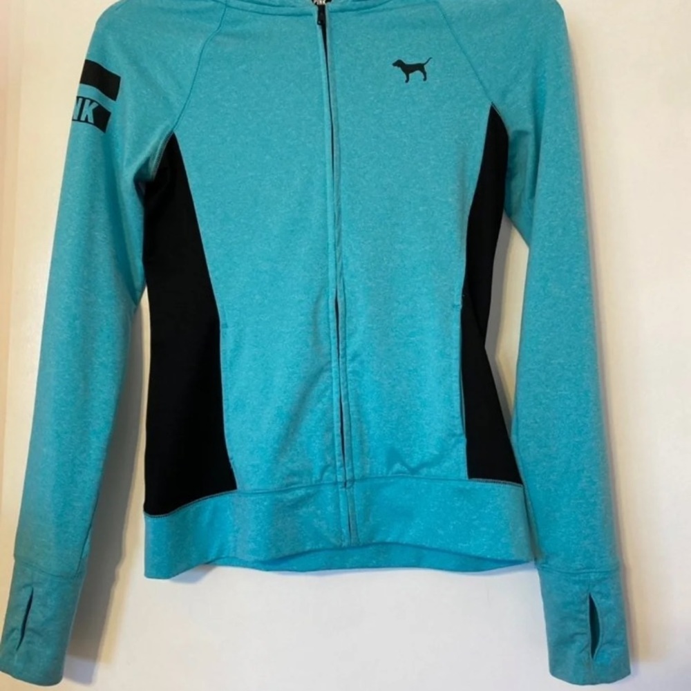 Blue athletic jacket from PINK